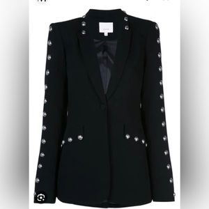 Cinq a sept studded blazer